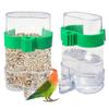 Plastic Bird Automatic Drinker Automati Parrots Feeder Waterer Bird Water Dispenser  Parrots