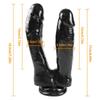 Adult Sex Dildo Toy Double Ended Realistic Dildo Penis Cock Anal Plug Massager G-spot