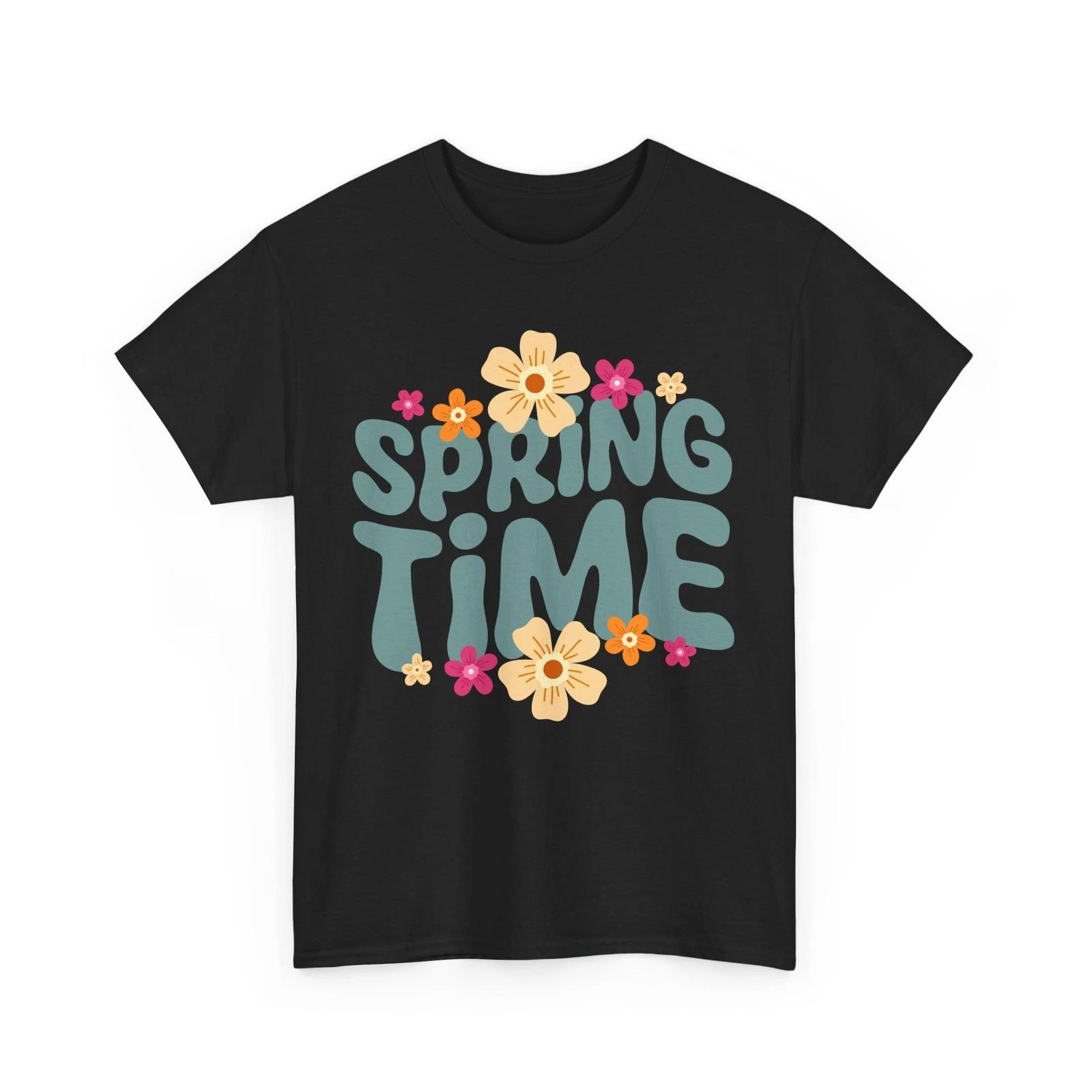 Spring Time Shirt | Dancing Petals T-Shirt | Blooming Flowers & Nature Lover Tee L