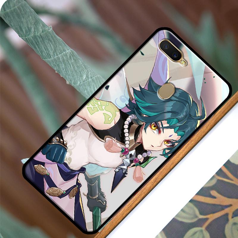 Genshin Impact Xiao Phone Case For OPPO A15 A3S A5S A52 A72 A54 A74 A94 A83 A91 A93 A5 A9 A31 A53 A53S 2020
