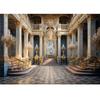 Luxury Palace & Church Wedding Backdrop – European Style Decor for Ceremony, Photocall & Photo Studio Props-Tapestry