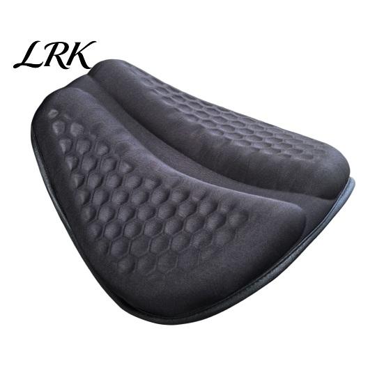 Shock Absorbing Bike Seat Motorcycle Gel Cushion, Universal Electric Scooter Comfort Pad, Waterproof Ergonomic Pad UV Protection Cover for Delivery
