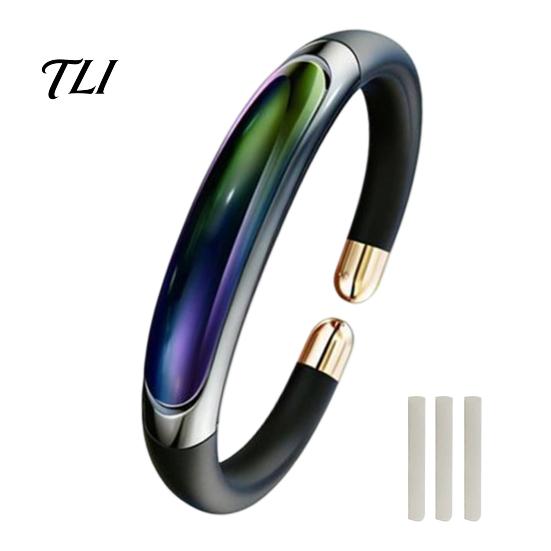 Deet Free Mosquito Repellent Wristband Bracelet with Plants Essential Oil, DEET-Free Silicone Bangle for Kids Adults, Outdoor Camping Hiking