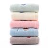 1Pc 25x50cm Cartoon Hedgehog Embroidery Cotton Soft Absorbent Children Baby Bathroom Hand Face Towel