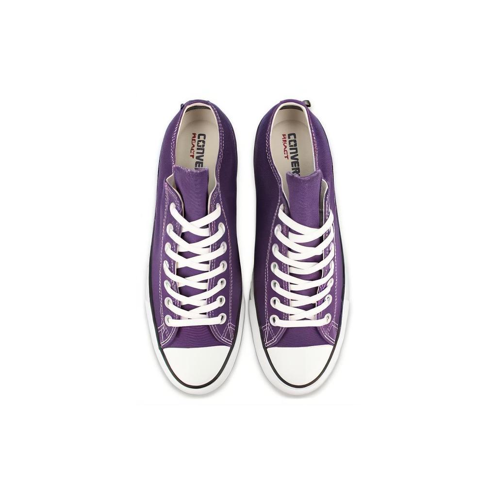 Converse All Star 100 GORE TEX OX Abrasion Resistant Cushioning Low Top Canvas Shoes Unisex Purple 31304590