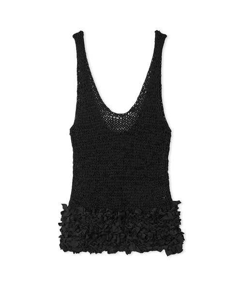 

Emi Ribbon Detail Black Women s Top, 13WNT252033, чёрный