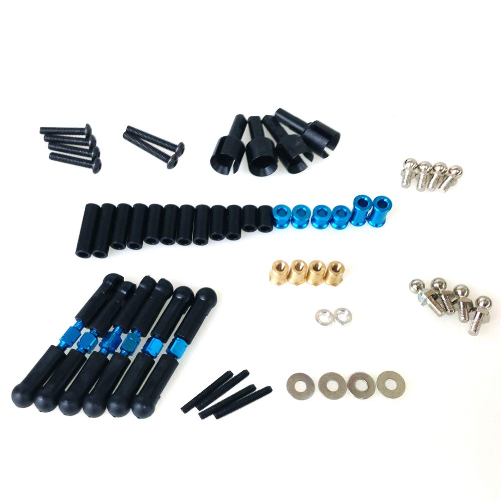 Reinforced Plastic Suspension Set for Tamiya TT02 [#TT02-14U2-PL] [Eagle Model]