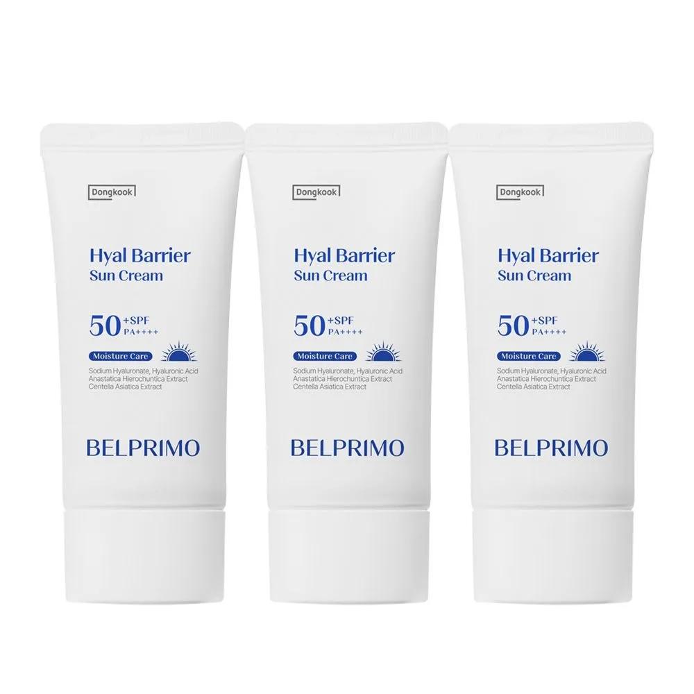 

BELPRIMO Солнцезащитный крем Hyal Barrier 50 мл (SPF50 +), 3 куска