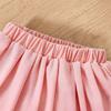 Baby Girl Clothing Set 0-2 Years Long Sleeve Top and Pleated Skirt Toddler Girls 2 Piece Outfit Princess Style Daily Wear Baby Clothes Birthday Party