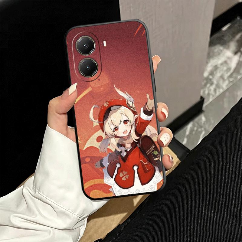 

Мягкий чехол для телефона Genshin Impact Klee для Xiaomi Poco X5 X6 X7 X8 Pro Max X3 F7 F8 Ultra M8 M7 M6 M5 Redmi 15 15C 14C 13C 12C X4 F Xiaomi Poco M7 Pro