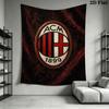 Ac Milan Crest Ornate Background Bedding 1 Duvet Cover 2 Pillowcase Without Core Bedding Set Duvet Cover And Pillowcase