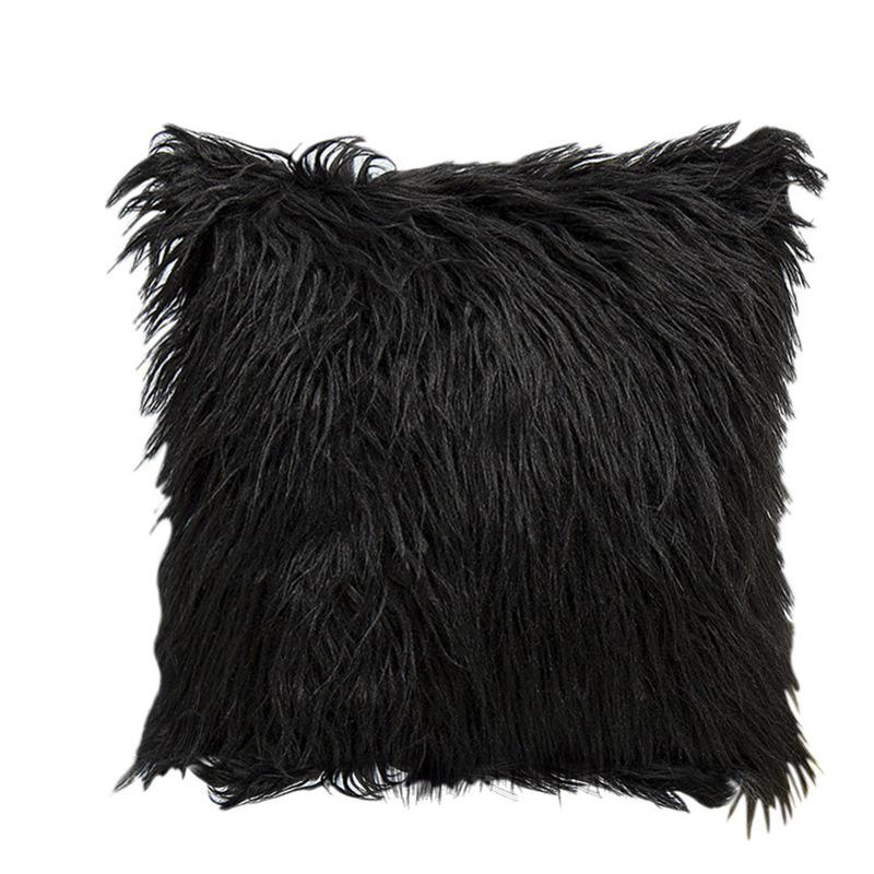 Soft Comfortable Plush Pillow Cover Modern Throw Pillow Case Car Sofa Home Decor Pillow Cushion Cover For Sofa Bedroom