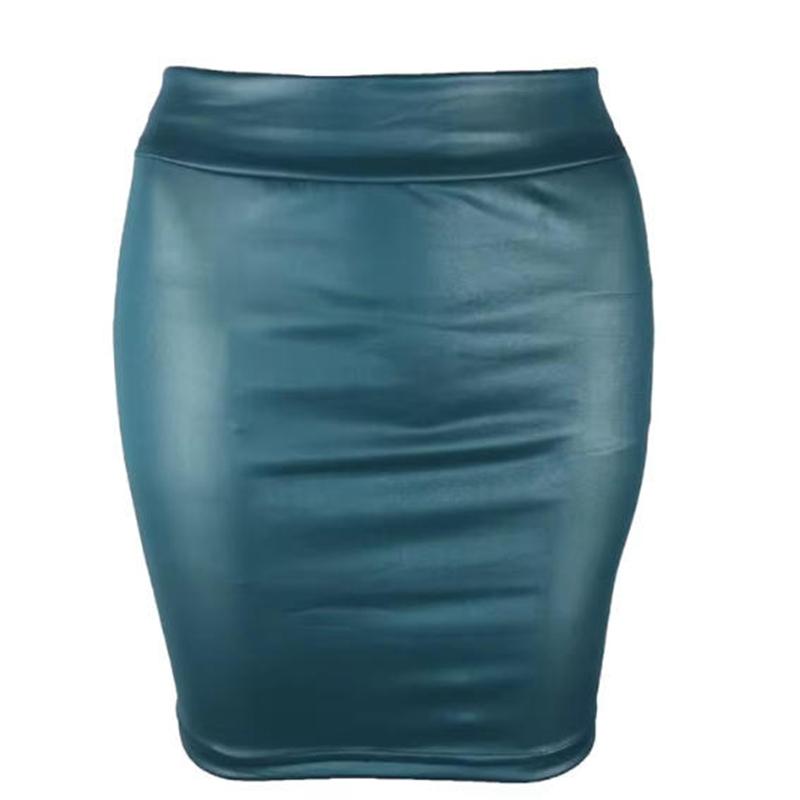 Women Summer Mini Skirts High-waist Slim Fittness Hip Pencil Skirts Vintage Bodycon Skirt Sexy Clubwear Ladies Office Clothing