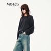 MO&Co. Faux Two-Piece Rhinestone Sweater