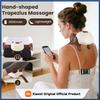 4D Hand Shaped Kneading Neck And Shoulder Massager Portable Neck Shoulder Massage Pillow Brushless Motor Trapezius Masajeador