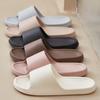 Sandálias Masculinas EVA Chinelos Masculinos Cor Sólida Antiderrapante Solado Macio Confortáveis Chinelos de Banho Sapatos de Casal para Exterior Verão(Peça um tamanho acima)