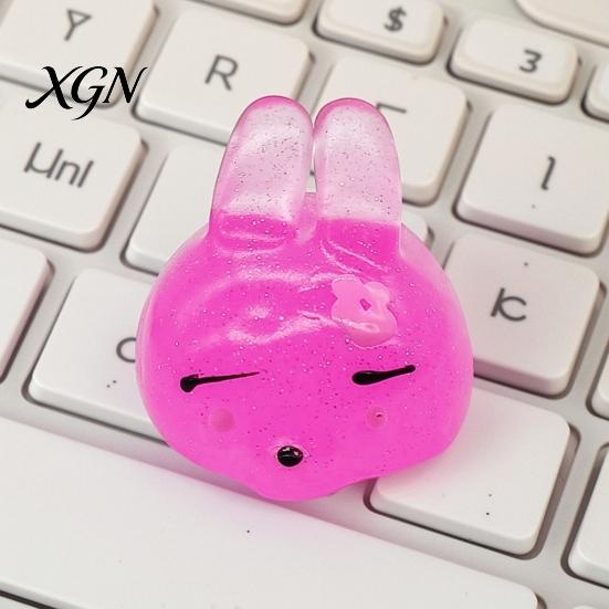 Decompression Toy Mini Glitter Animal Squeeze Toy, Whale Hedgehog Dolphin Crab Rabbit Pinch Anxiety Relief Stretchy Stress Ball, Party