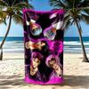 Saja Boys3 Beach Towel Soft Durable Quick-Dry Comfortable Lightweight