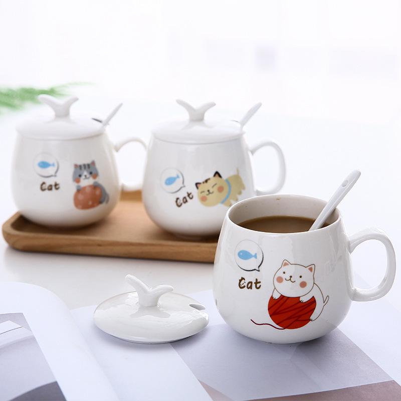 Creative Ceramic Cup Expression Water Cup Household Personalized Coffee Cup Cartoon Cup Mug