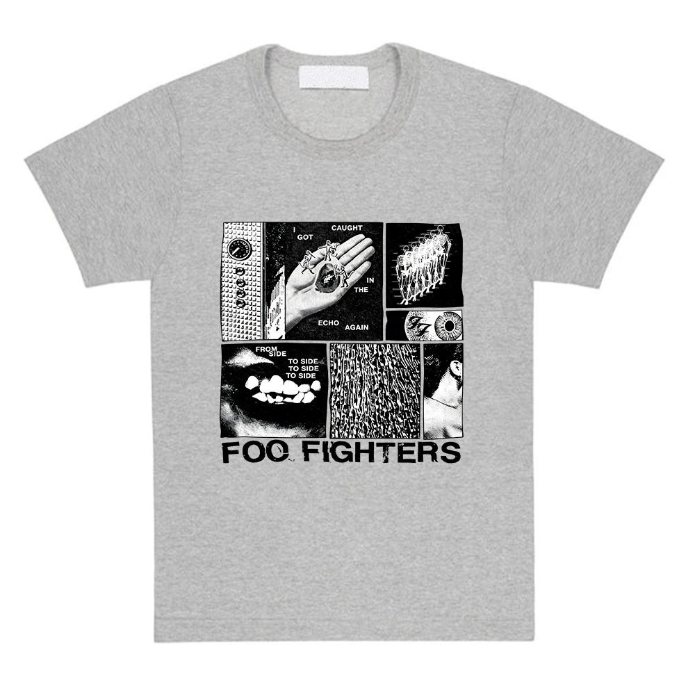 Album Your Favorite Toy Tee Fashion Rock Band Foooo Fighters T-shirt Summer Short Sleeve Cotton Male Tshirts Unisex Streetwear