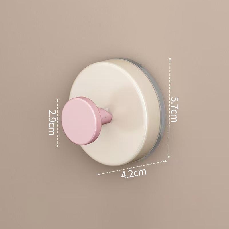 Adhesive Wall Hook Dopamine Adhesive Hooks Durable Simple Stable Wall Hook Bathroom Storage Accessories Room Door Coat Hooks