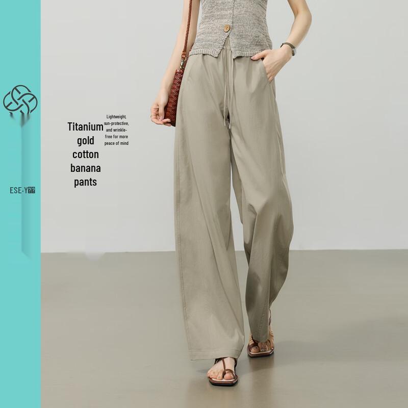 

Women s ESE-Y Side Split Wide-Leg Chiffon Pants 26