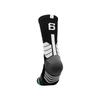 Elite Men's Mid-Calf Basketball Socks - Thickened, High-Top, Digital Star Player Sports Socks