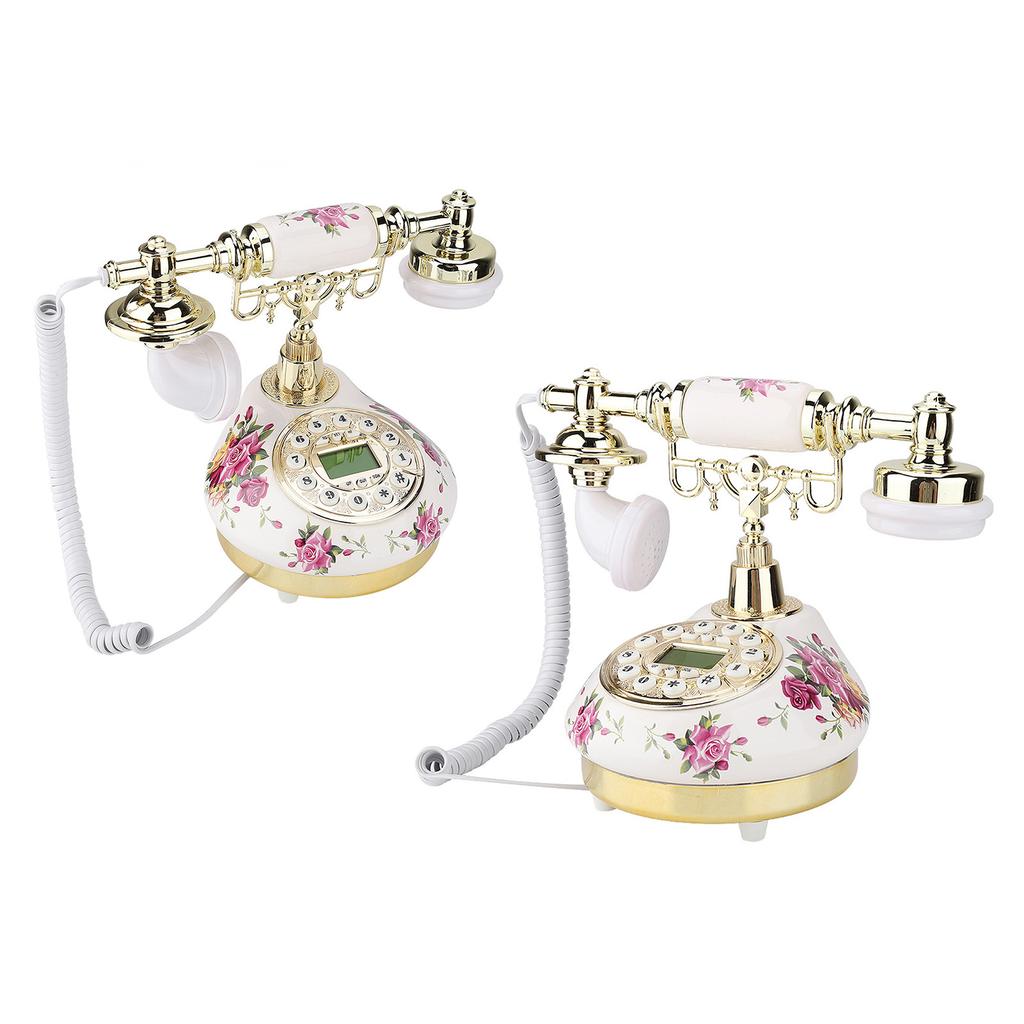 MS 9101 Vintage Retro Imitation Antique Telephone for Home Office Use