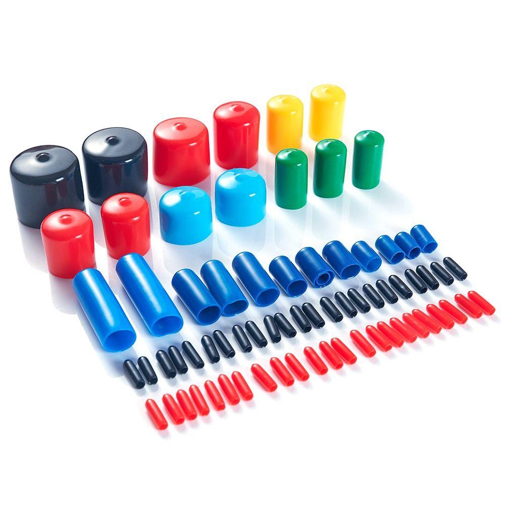 10pcs Durable Soft Cover Silicone Thread Protection Rubber Cap Nut Seal Sleeve Stopper Plug