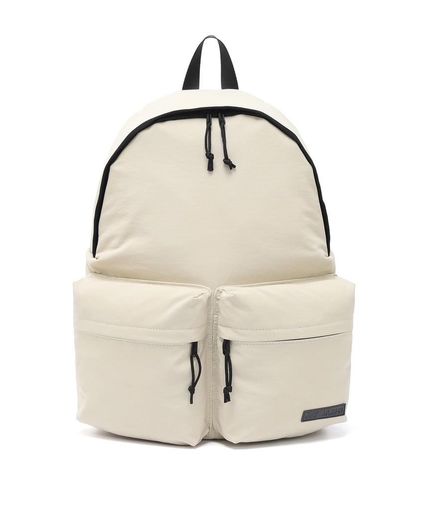 Art Mushr Circle Two Poket Backpack (Ivory)