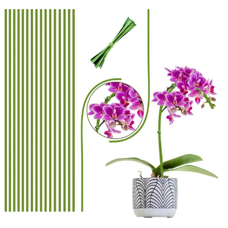 Garden Plant Support Stakes With Adjustable Water Flow For Home Gardening Enthusiasts