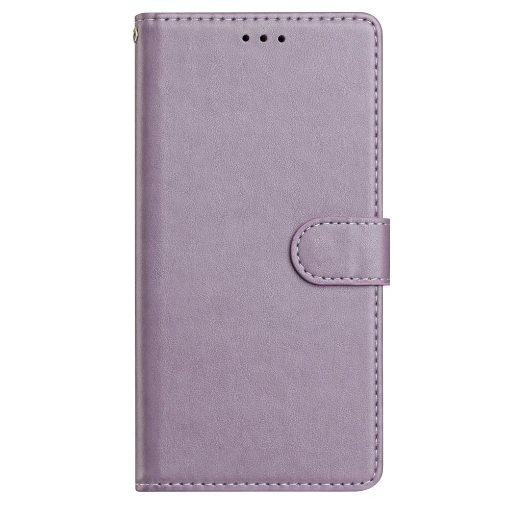 Kartenhalter Hülle für Honor 90 50 Lite X5B Plus X6A X7B X8A X9C Stoßfeste Klapphülle Einfarbige Leder Handyhülle mit Riemen