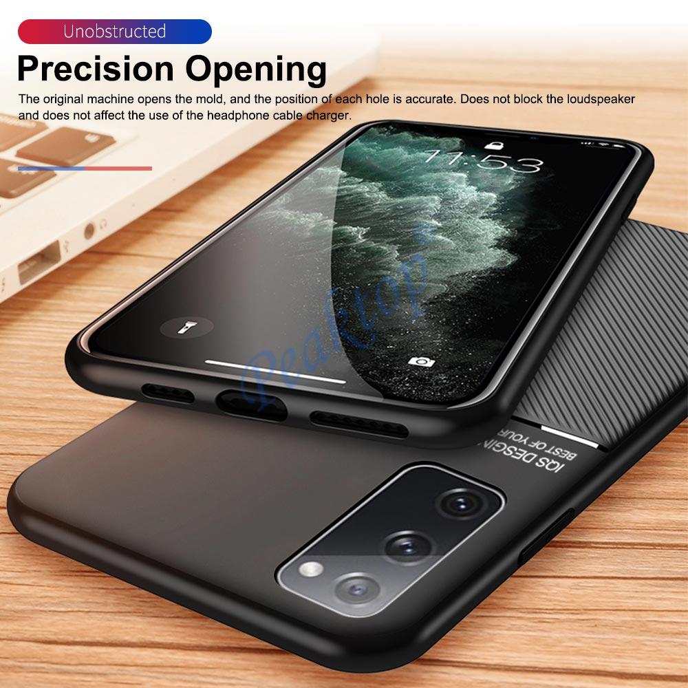 Matte Leather Case For Samsung S21 Plus Cases For Samsung Galaxy S21 Ultra 5G S 21 Plus 2021 Magnet Car Holder Phone Cover Coque