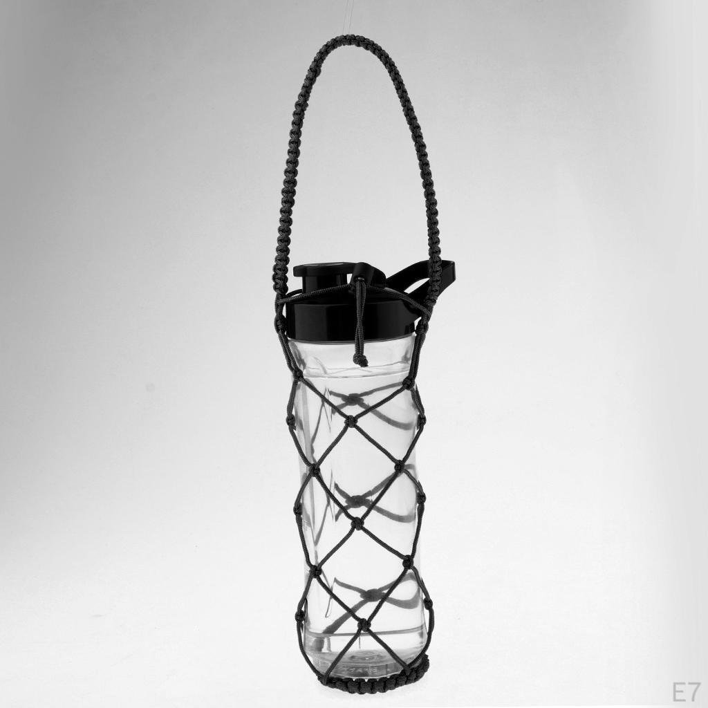 Bottle Carrier Net Holder Handle Picnic Carry Bag