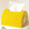 2024 New Creative Corn Tissue Box, Paper Drawing Box, Restaurant Tissue Storage Box, Bathroom Roll Paper Box Tissue Holder