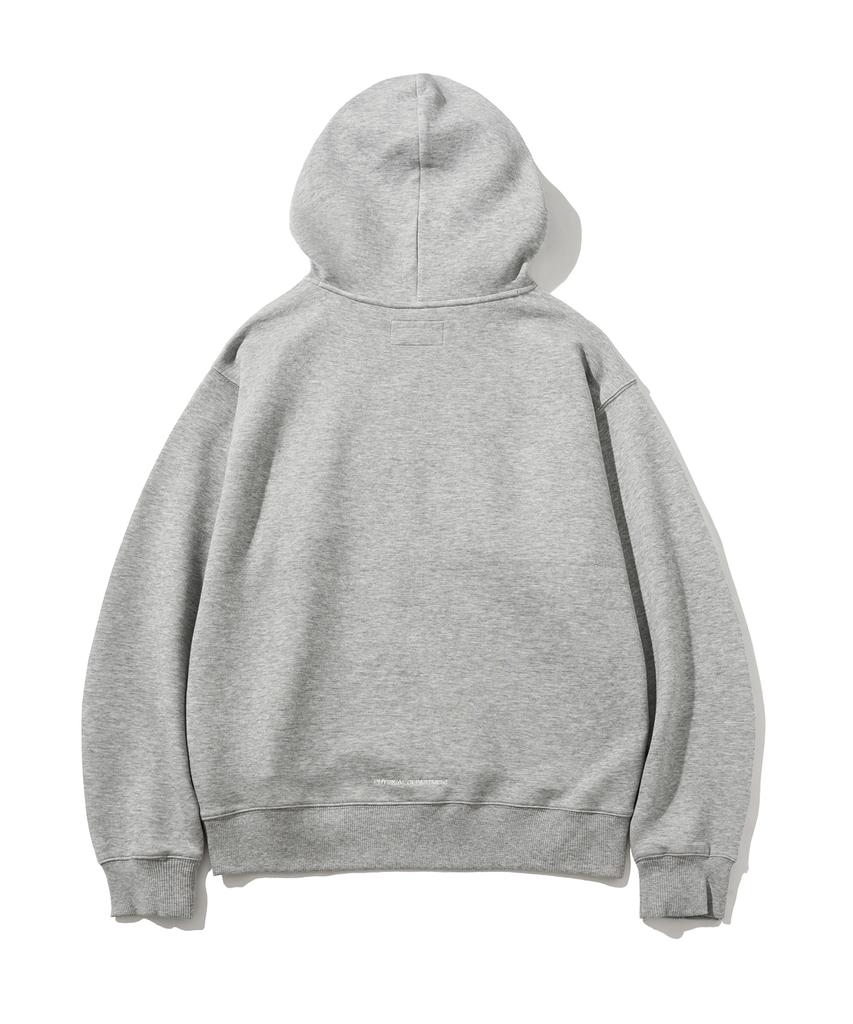 Original Embroidered Logo Hoodie Gray