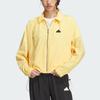 adidas Windbreaker Jacket Women Outerwear Yellow IM8818