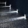 Solar Led Step Lamp Stair Lamps Lights Light Powered Outdoor Resistant Free Garden Triangle Landscape No Night Deck Tape Pathway