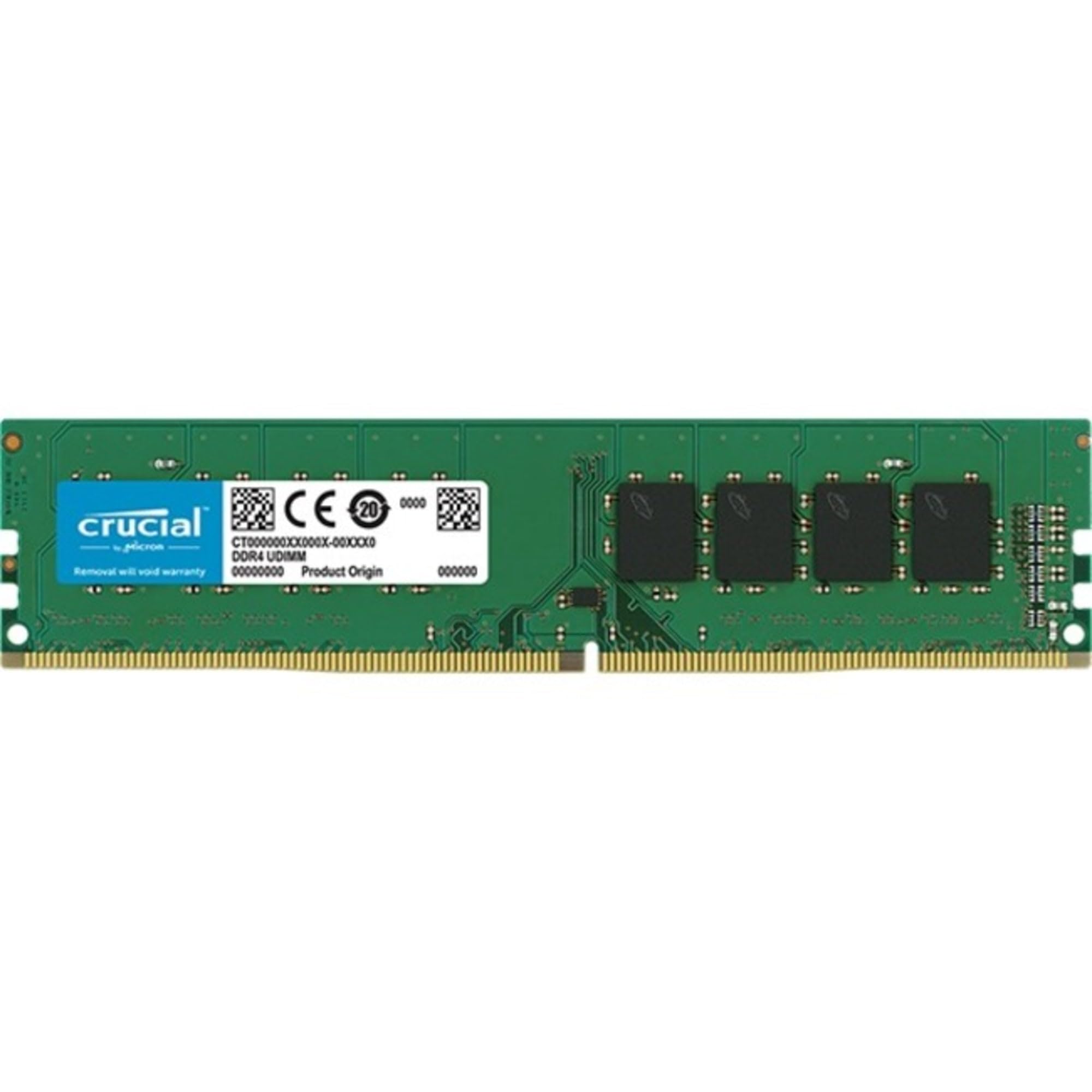 

crucial 8 ГБ DDR4 3200 SR x8 UDIMM 288pin CT8G4DFS832A MT/s(PC4-25600)CL22