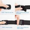 2pcs Multi-purpose Adjustable Secure Tie-Down Luggage Bag Fixed Strap  Safe Luggage Transport