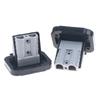 1/2set 50A Cable Connector Plug Battery Quick Connect Disconnect Connector Flush Mount Bracket Panel Cover For Caravan Camper