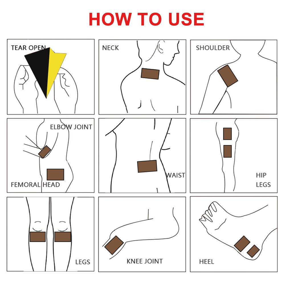 8 teile/beutel Scorpion Venom Gips Zurück Schmerzen Gelenke Patches Knie Schmerzen Relief Balsam Aufkleber