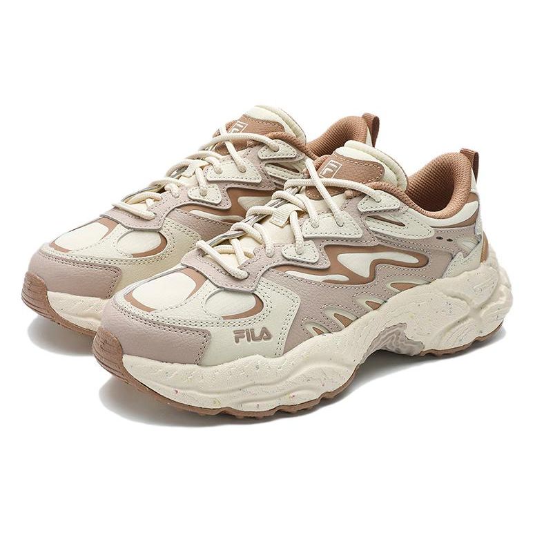 FILA Fern Comfortable Versatile Low-Top Dad Sneakers Women sneakers Beige F12W411106FBM