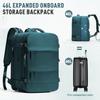 Weekender Carry On Backpack,45L Expandable Travel Backpack Convertible Briefcase, Water Resistant  Laptop Backpack for Men Women