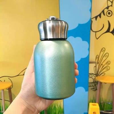 1 peça Caneca de Viagem Térmica de Aço Inoxidável 300ml - Mantém Bebidas Quentes ou Frias por Horas - Perfeita para Acampamento e Viagem