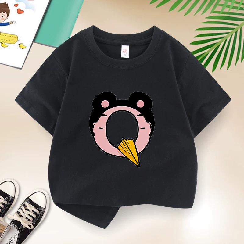 Dragon Ball Summer Childrens TShirt with DZ Letters Print Cute Casual Short Sleeve for Boys and Girls Suitable As A Gift