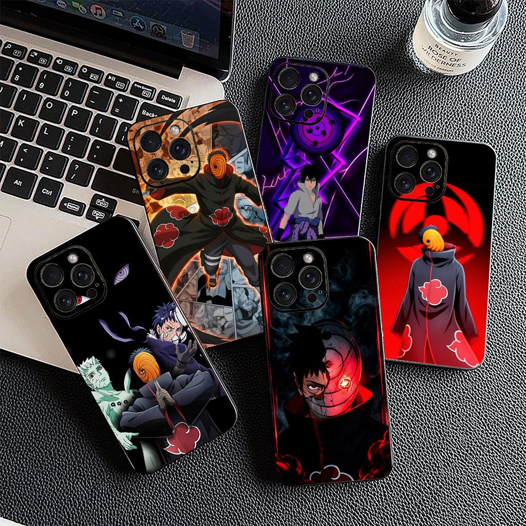 Tobi Narutos Sasuke Uchiha Obito Phone Cover for Samsung Galaxy A37 A13 A14 A23 A33 A34 A70 A71 A72 S10 Lite S9 Plus A18 Case