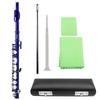 SLADE 16 Holes Piccolo C Key Multicolor Silver White Copper Blow Pipe Professional Woodwind Instrument with Accessories