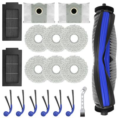 For DEEBOT T30C For Omni For Gen2 Robot Vacuum Parts Kit Main Side Brush Filter Mop Cloth And 3.3L Dust Bags Replacement Part