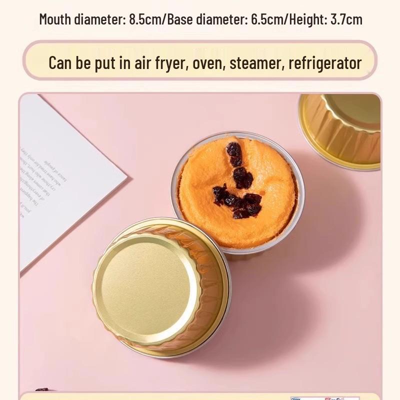 Food-Grade Rice Cake and Dessert Mold for Baking and Pudding